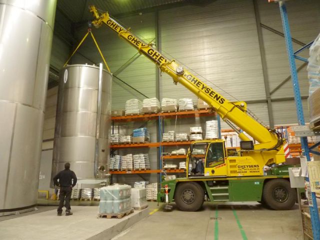 Project 1 x 10m³, 5 x 100m³, 4 x 100m³, 2 x 40m³, 1 x 35m³