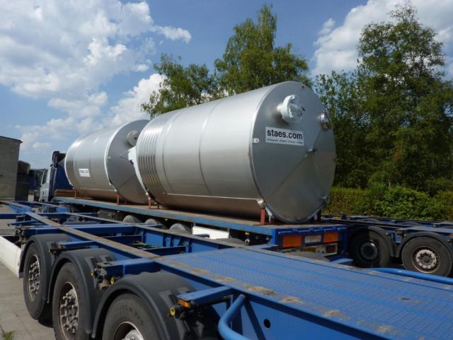 Project 14 x 33m³ AISI 304