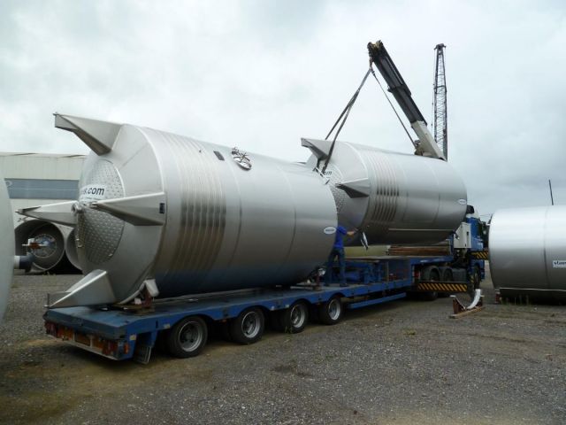 Project 14 x 33m³ AISI 304