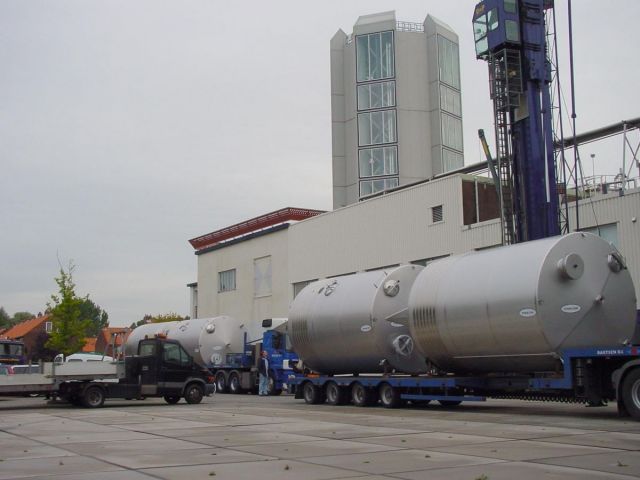 Project 14 x 33m³ AISI 304