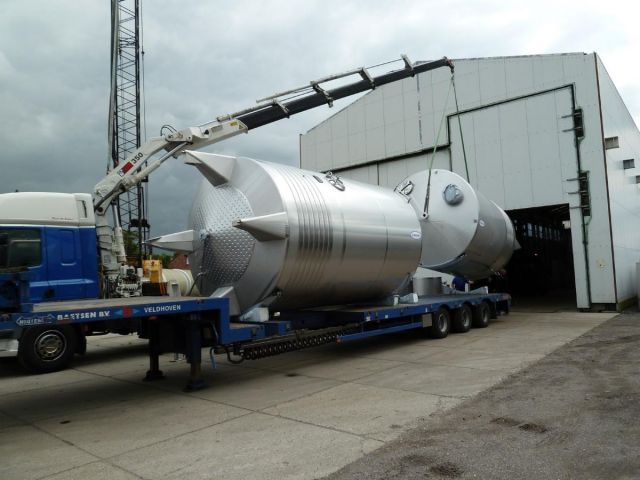 Project 14 x 33m³ AISI 304