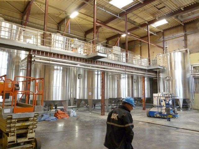 Project 14 x 33m³ AISI 304