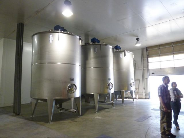 Project 3 x 15m³ AISI 304