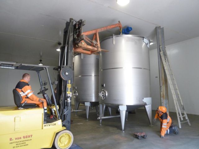 Project 3 x 15m³ AISI 304