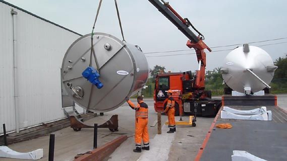 Project 3 x 15m³ AISI 304