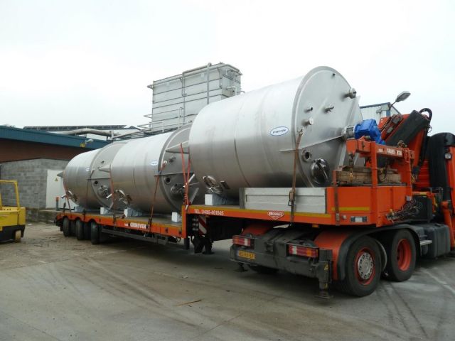 Project 3 x 15m³ AISI 304