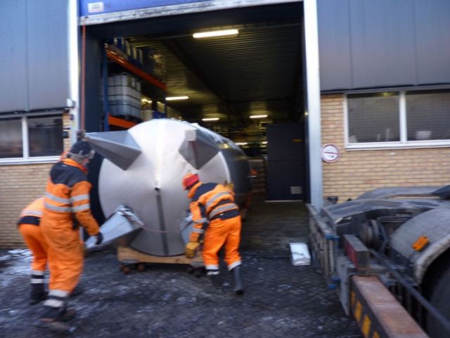 Projekt 3 x 14,5m³ AISI 304