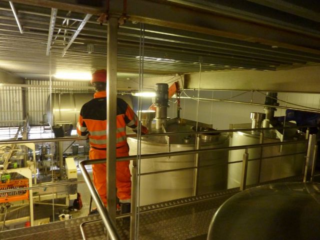 Projekt 3 x 14,5m³ AISI 304