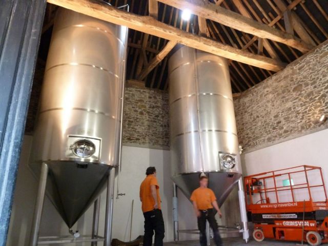 Project 2 x 22 m³ AISI 304 fermentation