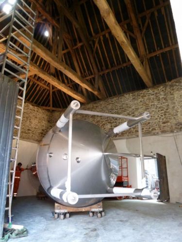 Project 2 x 22 m³ AISI 304 fermentation