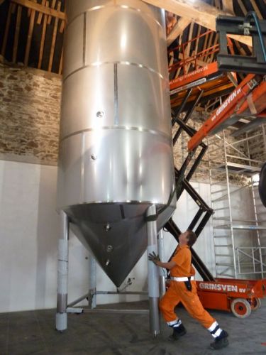 Project 2 x 22 m³ AISI 304 fermentation