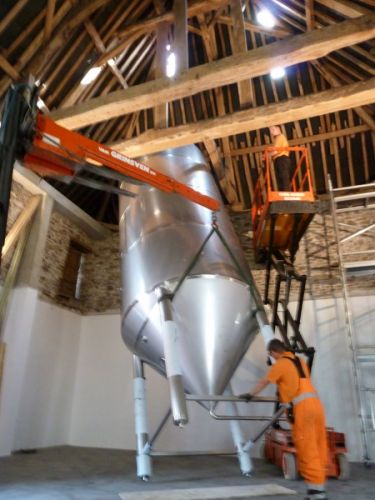 Project 2 x 22 m³ AISI 304 fermentation