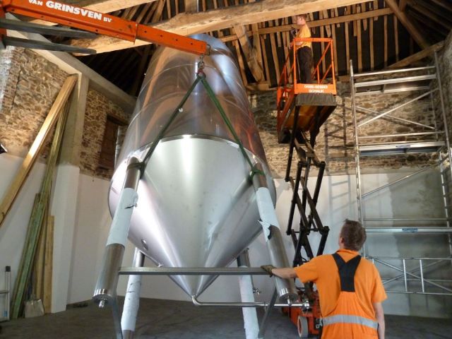 Project 2 x 22 m³ AISI 304 fermentation