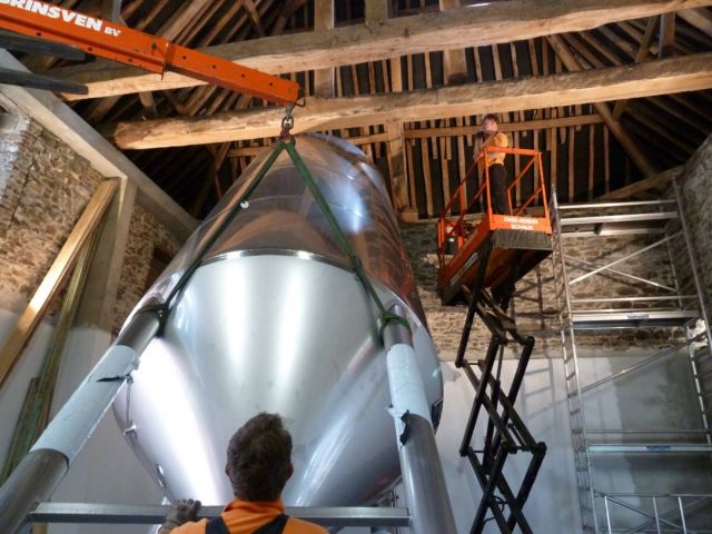 Project 2 x 22 m³ AISI 304 fermentation