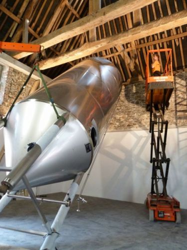 Project 2 x 22 m³ AISI 304 fermentation