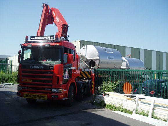 Project 2 x 15m³; AISI 304; warmtewisselaar; raamroerwerk; geisoleerd