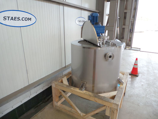 OR160840: 1 x 600L AISI316L Mischtank; Wärmetauscher; Isolierung