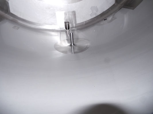 1 x 1.5m³ bier kookketel; brouwketel; geisoleerd met schouw voor gasdampen