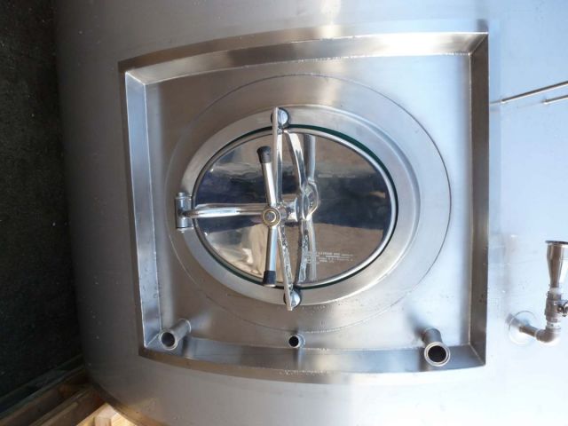 Project 2 x 12m³ AISI 304; heatexchanger, insulation; pressure