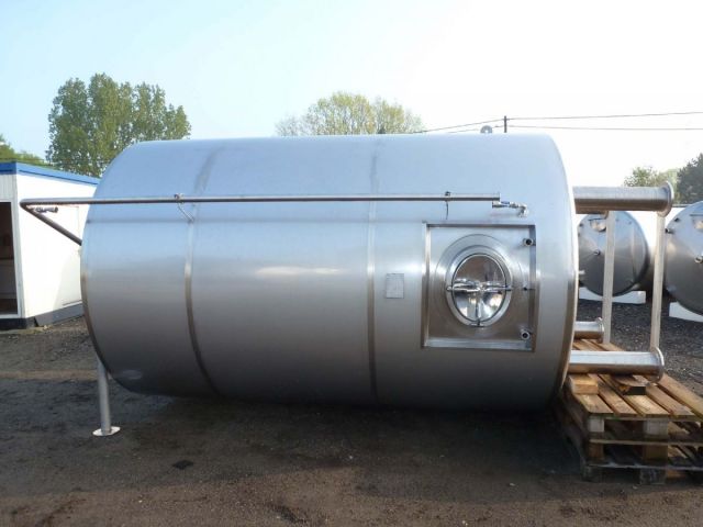 Project 2 x 12m³ AISI 304; heatexchanger, insulation; pressure