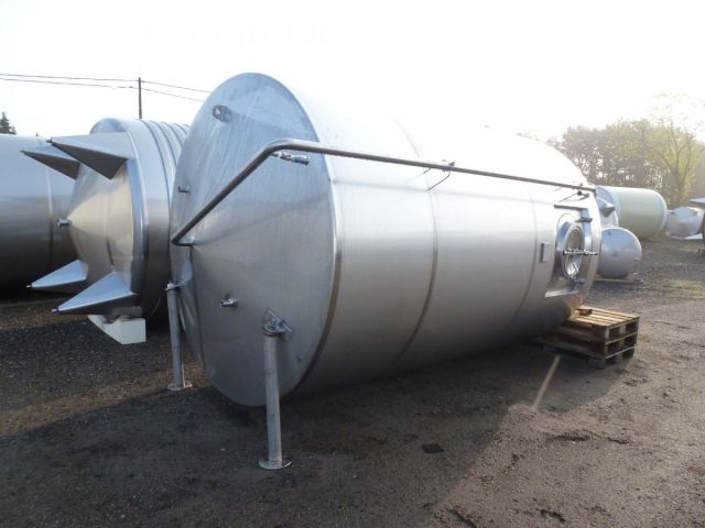 Project 2 x 12m³ AISI 304; heatexchanger, insulation; pressure