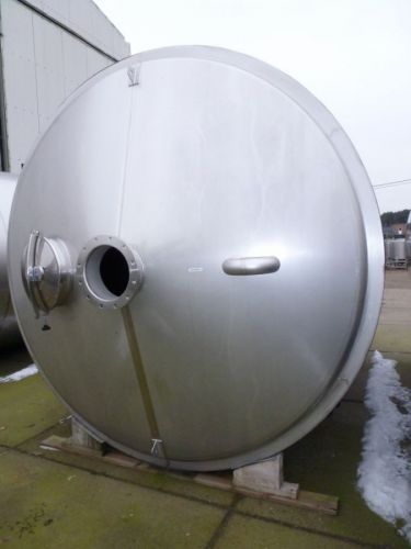 1 x 25m³ AISI 316; cuves de stockage en acier inoxydable; echangeur thérmique; isolée
