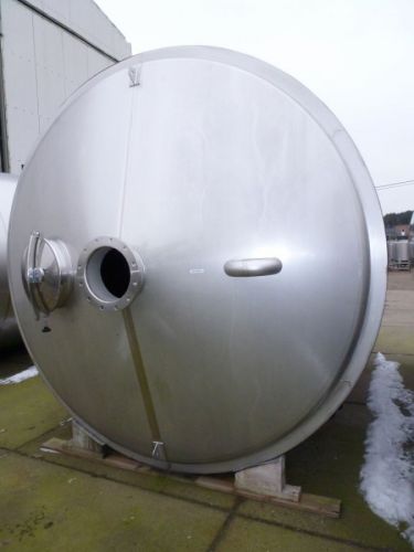 1 x 25m³ AISI 316; cuves de stockage en acier inoxydable; echangeur thérmique; isolée