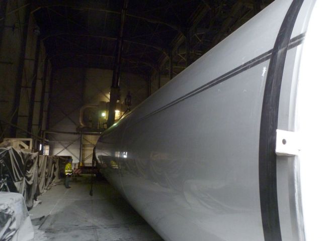 2 x 105 m³ AISI316L; cuves de stockage inoxydable; simple paroi, vertical, fond plat, echangeur thérmique