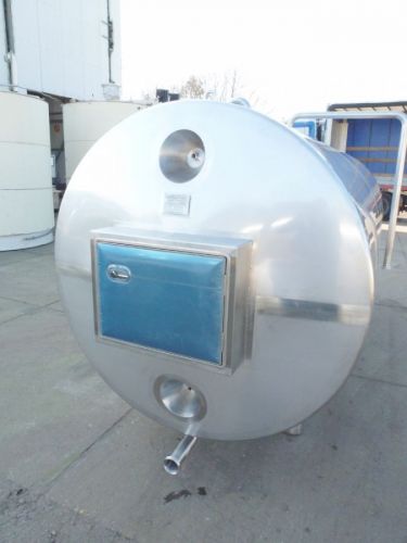 1 x 4.800L -  40 US bbl - 1.270 US gal AISI316; Stainless-steel storage-tank; insulated; horizontal