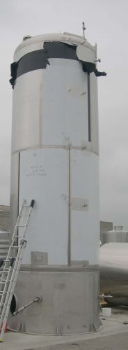 1 x 30m³ AISI316; roestvrijstalen druktank; enkelwandig; vertikaal; 3 bar PED CE CODAP