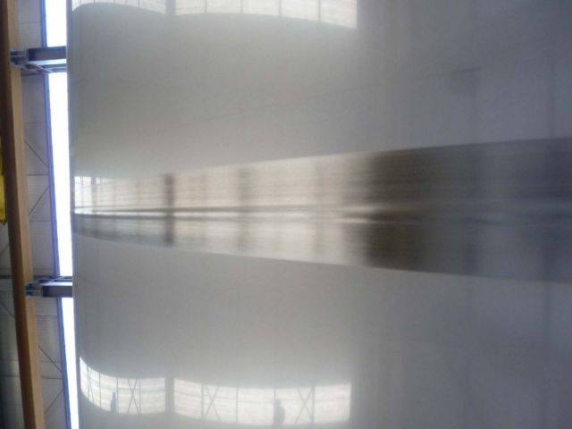 1 x 3.5m³ & 1 x 6.8m³ AISI316L; Edelstahl Behälter; einwandig; vertikal