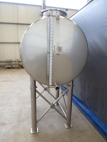 1 x 1.6m³ V4A; einwandig; liegend