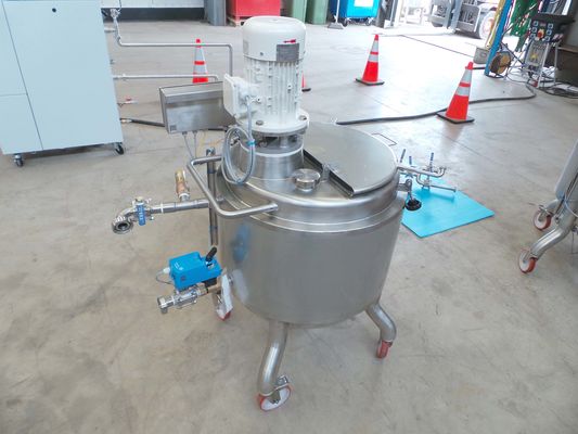 2 x 200L V4A; Mischbehälter mit elektrische Steuerung; Isoliert; Wärmetauscher; Heizaggregat