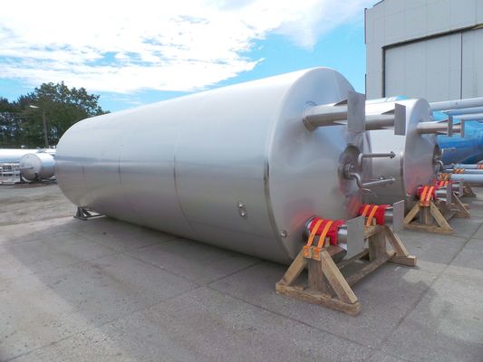 2 x 26,2m³; V2A; Drucktanks für Bier; 2.5 bar PED CE TüV; 10% Rx