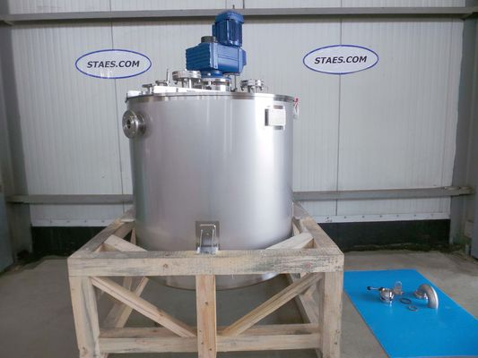 OR160840: 1 x 600L AISI316L Mischtank; Wärmetauscher; Isolierung