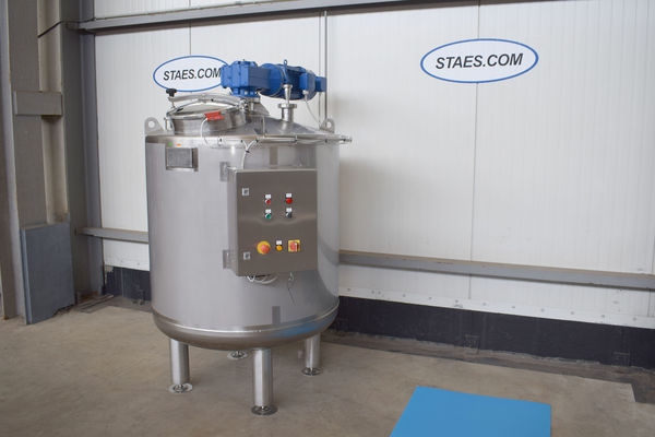 OR171211 - 1 x AISI304L stainless-steel mixing tank with a capacity of 1000L