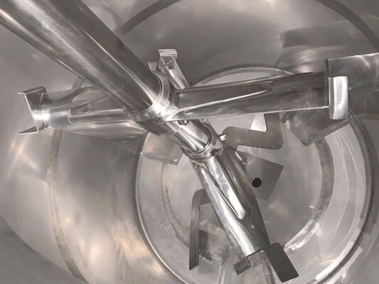 1 x New 1.750L stainless-steel AISI316L vertical mixing tank.