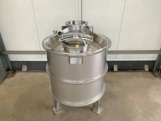 1 x New 1.000L stainless-steel AISI316L vertical mixing tank.
