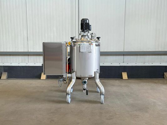1 x Neuer vertikaler 100L Edelstahl-Mischbehälter aus AISI316L