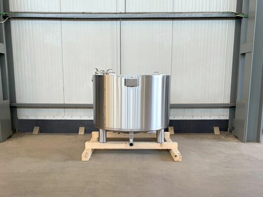 1 x Nouvelle cuve de stockage verticale en acier inoxydable AISI304L de 1.000L
