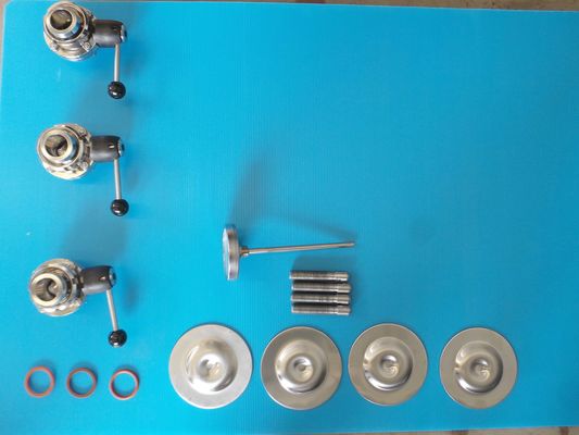 1 x 1.5m³ bier kookketel; brouwketel; geisoleerd met schouw voor gasdampen