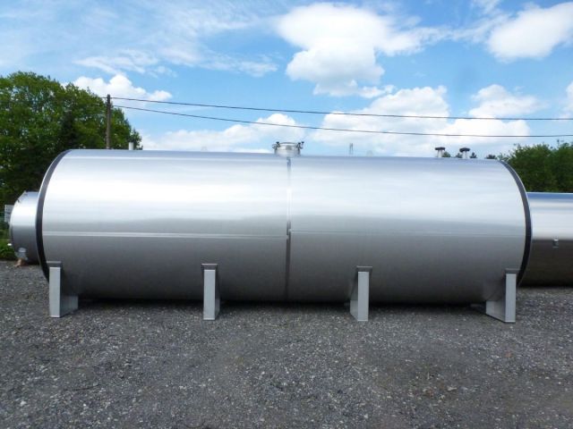 1 x 50m³ AISI316; simple paroi; horizontal