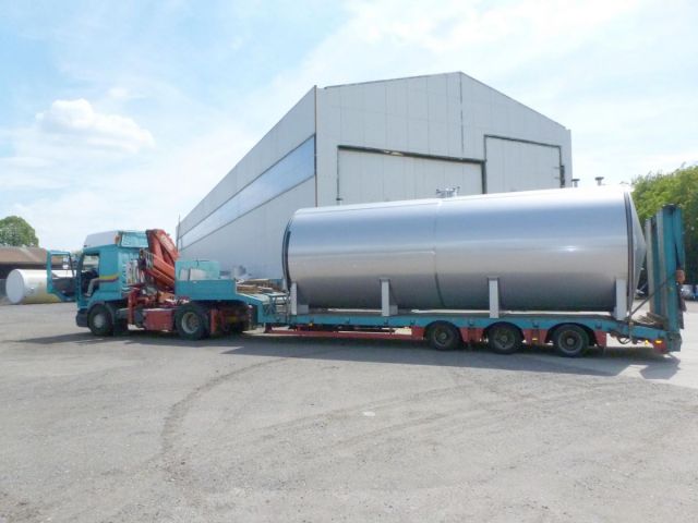 1 x 50m³ AISI316; simple paroi; horizontal