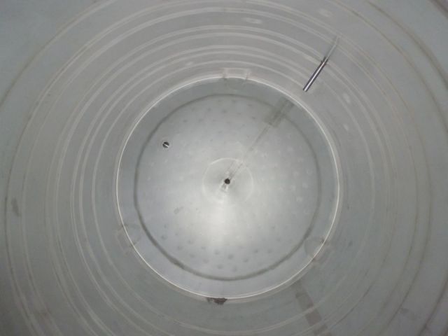 1 x 1.95m³ AISI304; warmtewisselaar; isolatie; verticaal; conisch