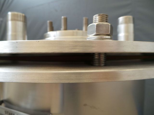 1 x 120L AISI316; simple paroi; vertical