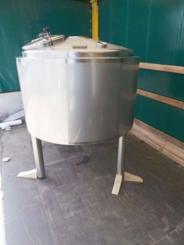 2 x 1060L - 9 US bbl - 280 US gal AISI316; heat-exchanger; insulated; vertical; conical bottom