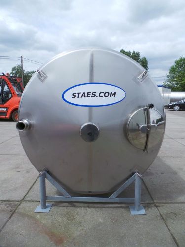 1 x 14.4m³ V2A; wärmetauscher; isoliert; ruhrwerke; vertikal; konisch