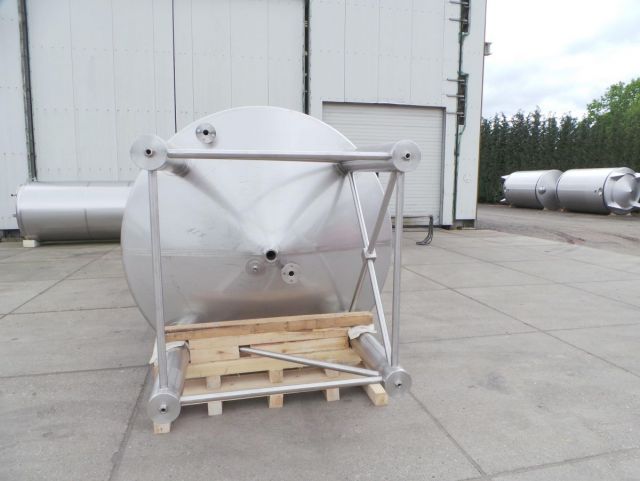 1 x 14.4m³ V2A; wärmetauscher; isoliert; ruhrwerke; vertikal; konisch