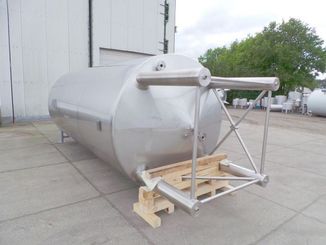 1 x 14.4m³ V2A; wärmetauscher; isoliert; ruhrwerke; vertikal; konisch