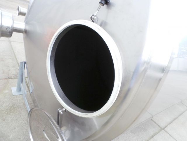 1 x 14.4m³ V2A; wärmetauscher; isoliert; ruhrwerke; vertikal; konisch